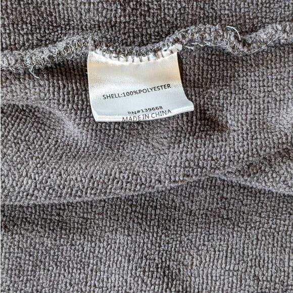 Dover Saddlery Fleece Jacket Womens Medium Hooded Full Zip Equestrian Activewear - Picture 7 of 13